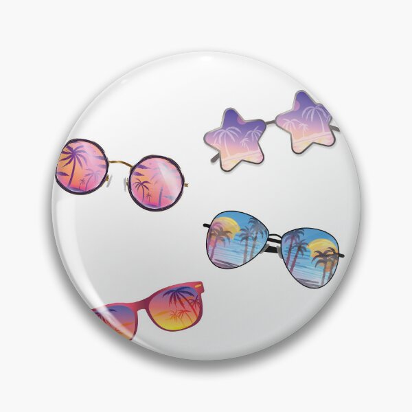 Item preview, Purple Blue Sunglasses pattern designed and sold by Unaiza Khalid.
