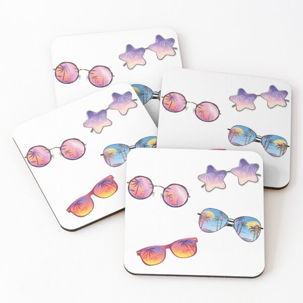 Item preview, Purple Blue Sunglasses pattern designed and sold by Unaiza Khalid.