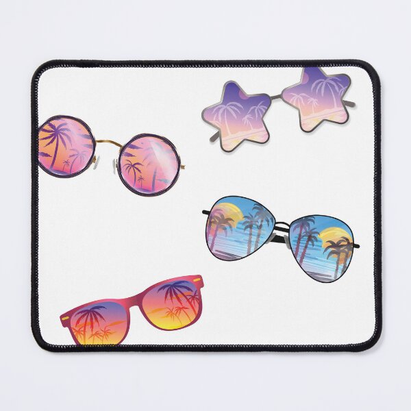 Item preview, Purple Blue Sunglasses pattern designed and sold by Unaiza Khalid.