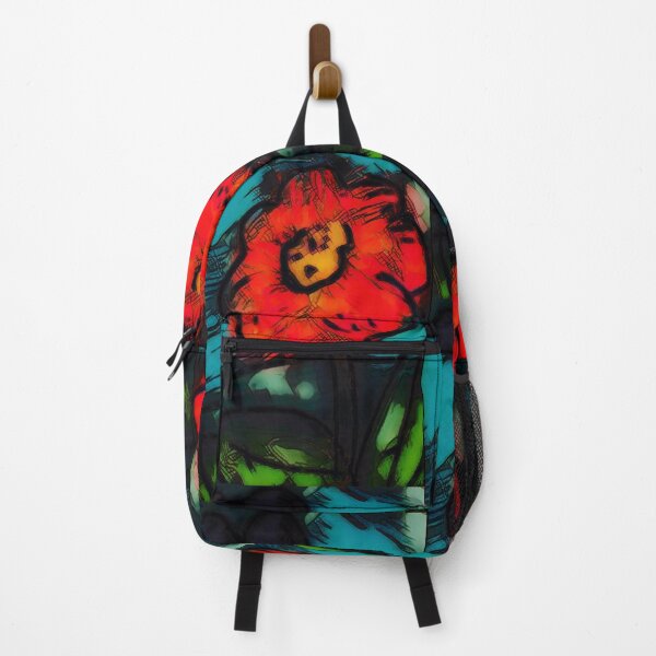 Item preview, Red Flower at Night designed and sold by JohnnyArtPavlou.