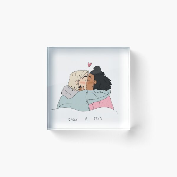 Item preview, Darcy y Tara Heartstopper designed and sold by kailanjadeart.