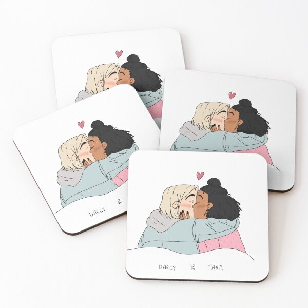Item preview, Darcy y Tara Heartstopper designed and sold by kailanjadeart.