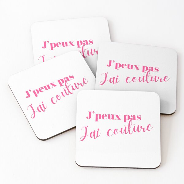 Item preview, I can't, I sew in pink designed and sold by PausePapote.