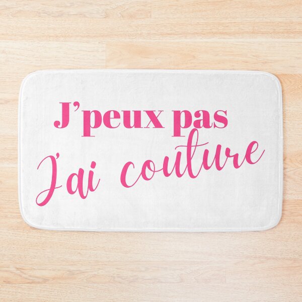 Item preview, I can't, I sew in pink designed and sold by PausePapote.