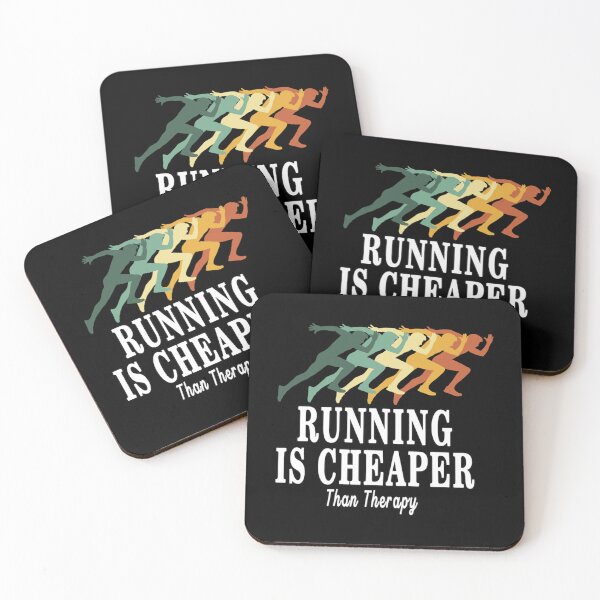 Item preview, Running Is Cheaper Than Therapy Classic T-Shirt designed and sold by dianemiriami6.