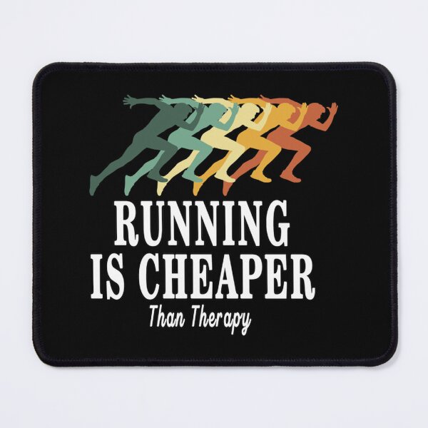 Item preview, Running Is Cheaper Than Therapy Classic T-Shirt designed and sold by dianemiriami6.
