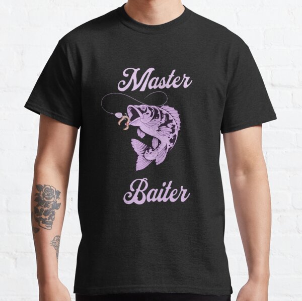 Master Baiter T Shirt Funny Fishing T Shirts With Offensive T Shirt Novelty  T Shirt Saying Hilarious Slogan Tee Mens Fisherman Adult Humor -  Canada