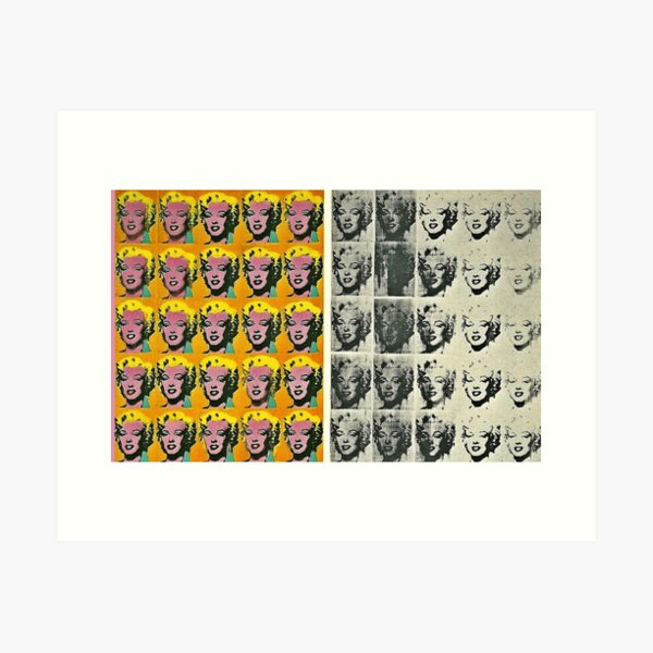 Item preview, Marilyn Monroe | Andy Warhol Marilyn Diptych Pop Art designed and sold by Gascondi.
