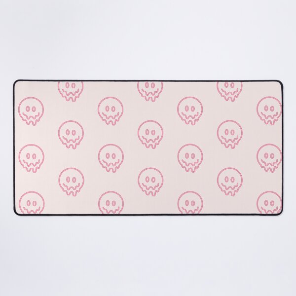 Item preview, neon pink melting emoji designed and sold by Beeroclock.