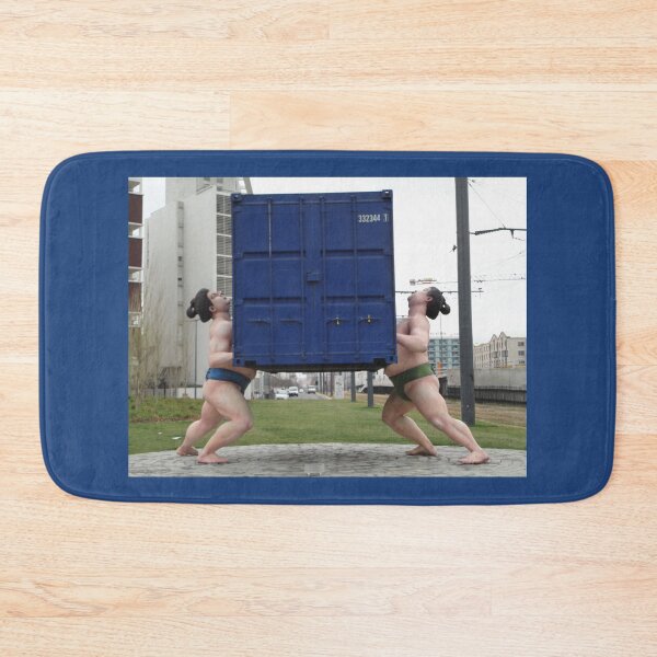Item preview, Sumo Wrestlers Sculpture, Marseilles, France 2012 designed and sold by muz2142.