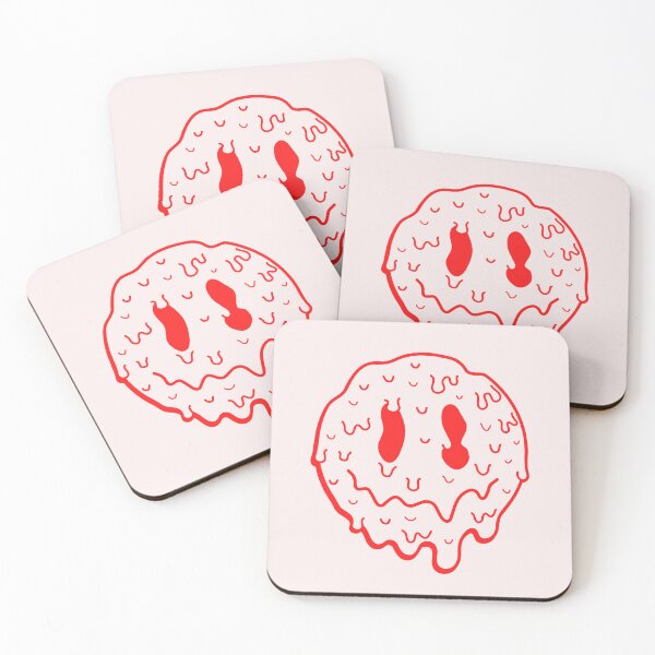 Item preview, funny red melting emoji designed and sold by Beeroclock.