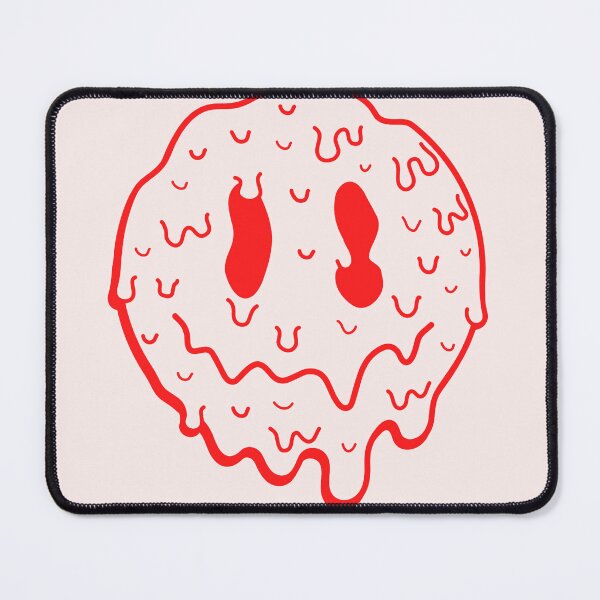 Item preview, funny red melting emoji designed and sold by Beeroclock.
