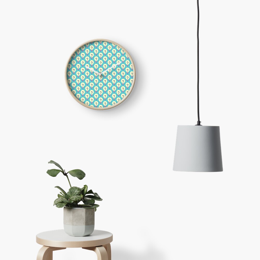 Item preview, Clock designed and sold by petitspixels.