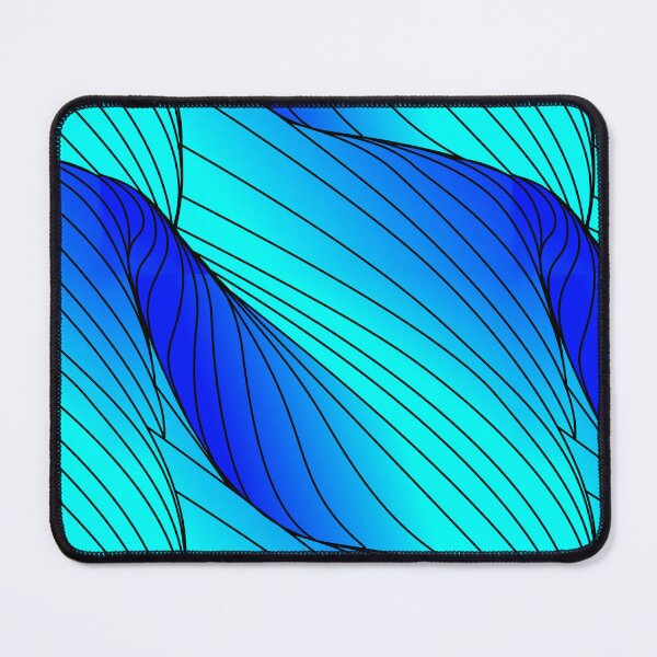 Item preview, Leafy Blue Wave designed and sold by OCarciente.