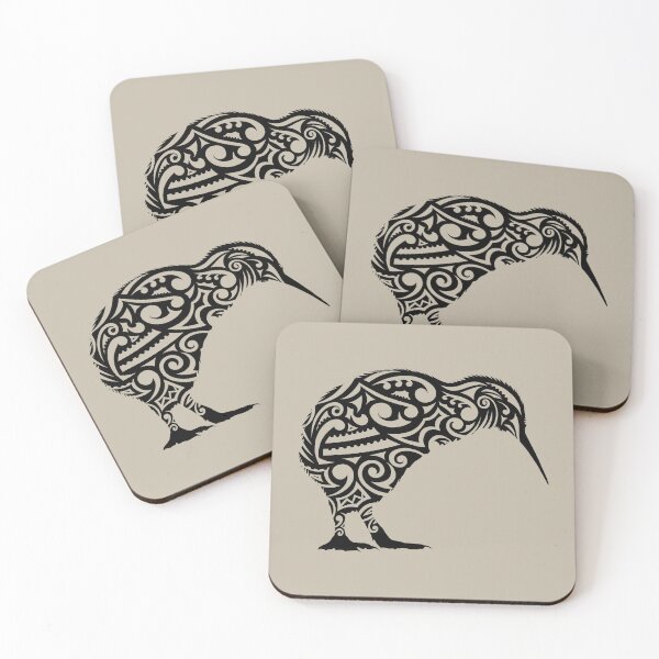 Item preview, Kiwi Bird Koru Pattern designed and sold by Kiwidom.