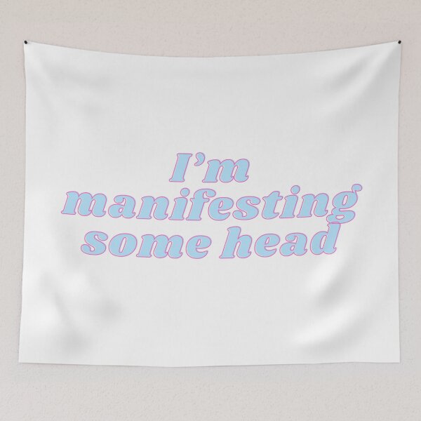 Item preview, I’m manifesting some head designed and sold by Beeroclock.