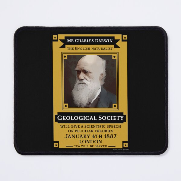 Item preview, Charles Darwin Vintage Retro Art - Biologists And Geologists - Science Gifts - Art Prints designed and sold by happygiftideas.