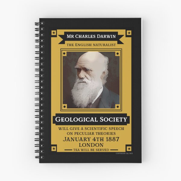 Item preview, Charles Darwin Vintage Retro Art - Biologists And Geologists - Science Gifts - Art Prints designed and sold by happygiftideas.