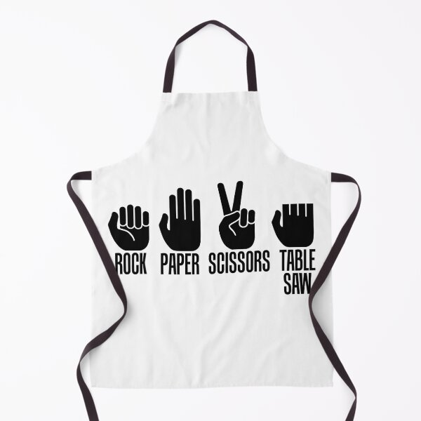 Item preview, Carpenters Funny Rock Paper Scissor Table Saw designed and sold by ujgbnx.