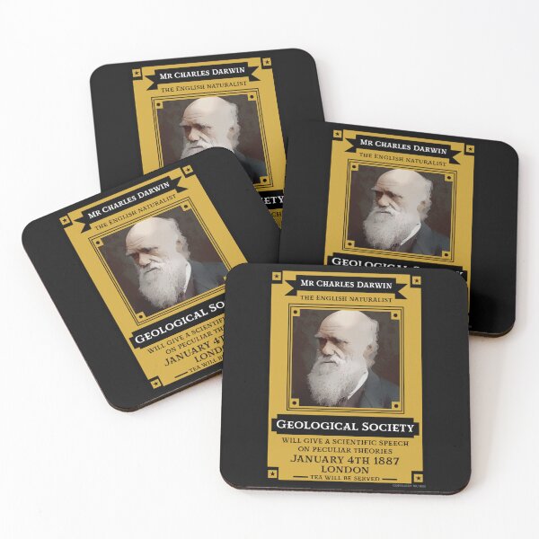 Item preview, Charles Darwin Vintage Retro Art - Biologists And Geologists - Science Gifts - Art Prints designed and sold by happygiftideas.