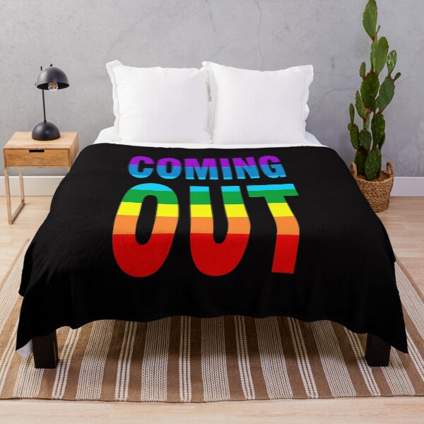 Item preview, coming out of closet LGBT rainbow flag Coming out Pride month 2022 designed and sold by jemeajor.