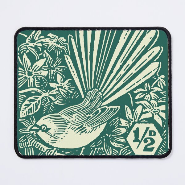 Item preview, Vintage New Zealand Fantail Stamp designed and sold by Kiwidom.
