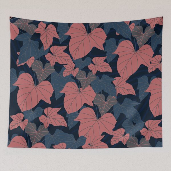 Item preview, Colorful Tropical Philodendron Leaves Pattern designed and sold by GraphicsClub.