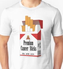 Premium Cancer Sticks Unisex T-Shirt