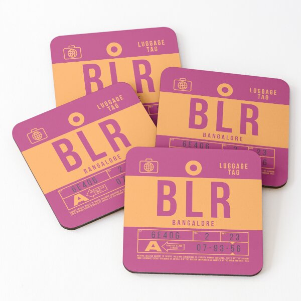 Item preview, Luggage Tag B - BLR Bangalore India designed and sold by VoodooCircus.