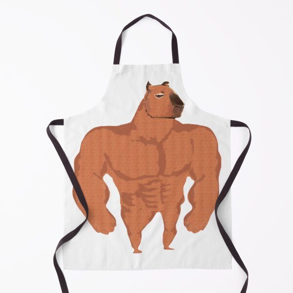Item preview, Buff Capybara designed and sold by Mino Shop.