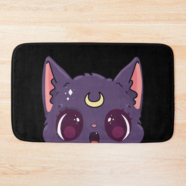 Item preview, Luna Cat Chibi Anime Peeker designed and sold by OtakuBoiz.