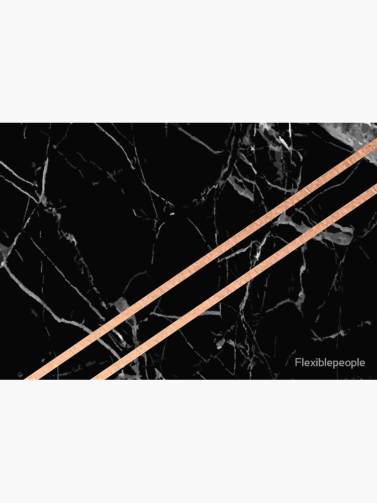 Black Marble And Rose Gold Hardcover Journal For Sale By Flexiblepeople Redbubble 1035