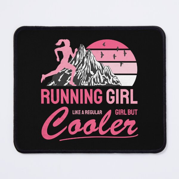 Item preview, Running Girl Like a Regular Girl But Cooler Gift for Women Runners designed and sold by grinta2021.