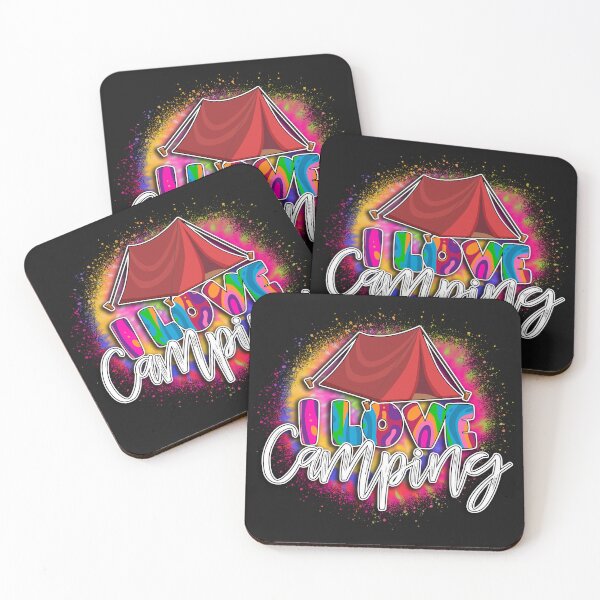 Item preview, I Love Camping designed and sold by RED FIR.