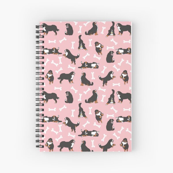 Item preview, Playing Bernese Mountain Dog - Pink Background designed and sold by Lulupainting.