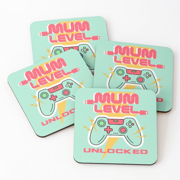 Item preview, Mum Level unlocked designed and sold by The magic  Yellow bus.