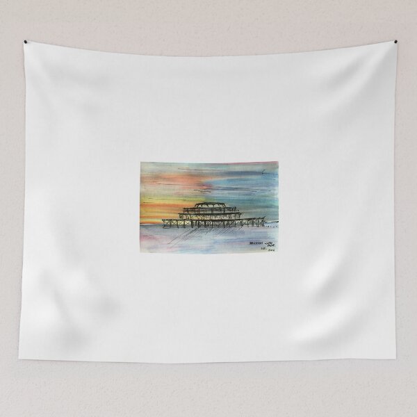 Item preview, Brighton West Pier designed and sold by kellygossart.