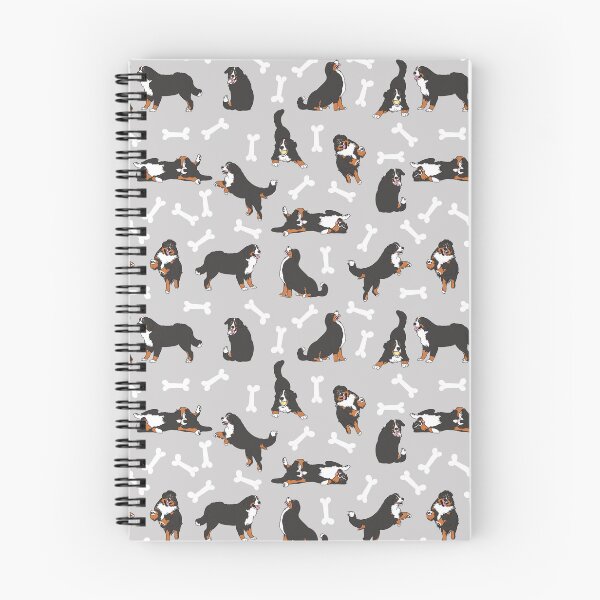 Item preview, Playing Bernese Mountain Dog - Gray Background designed and sold by Lulupainting.