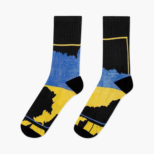 Item preview, Ukraine flag map designed and sold by EpicMaps.