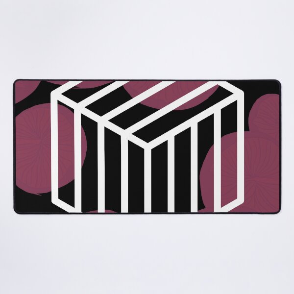 Item preview, Trippy Minimalist Shroom Cube Design Red designed and sold by RataBlanca.