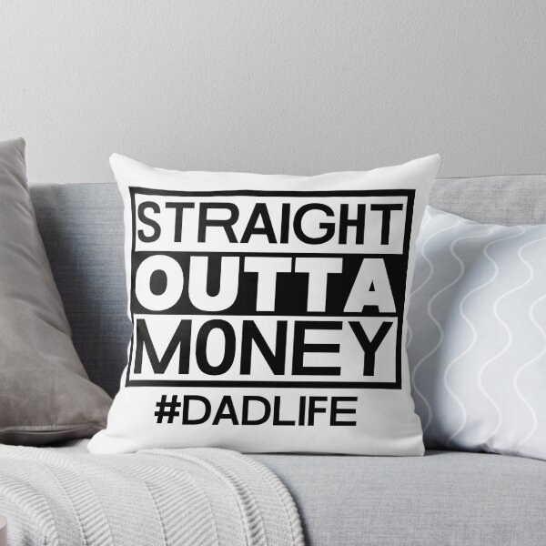 Item preview, Straight Outta Money, vida de papá designed and sold by HolyWater SHOP.