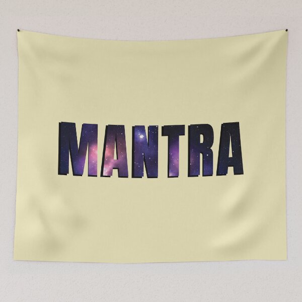 Item preview, Cosmic Sound Spiritualized Mantra With Galaxy Texture designed and sold by Waruna  Tennakoon.