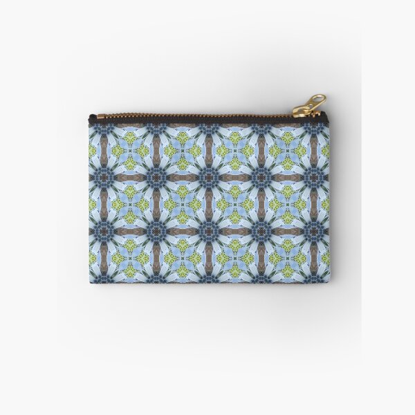 Item preview, Moraea ciliata 1.11 -  Blue and Yellow  Cross Floral Pattern designed and sold by FRLF.