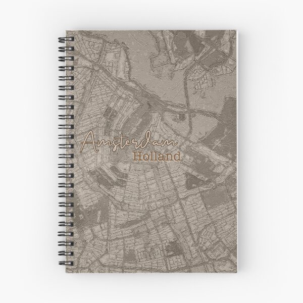 Item preview, Amsterdam Holland City Map in Sepia designed and sold by Michael van der Hoorn.