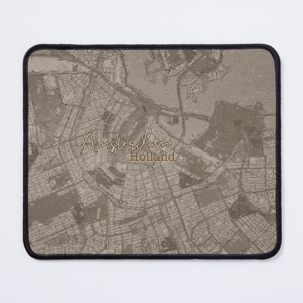 Item preview, Amsterdam Holland City Map in Sepia designed and sold by Michael van der Hoorn.