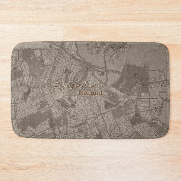 Item preview, Amsterdam Holland City Map in Sepia designed and sold by Michael van der Hoorn.