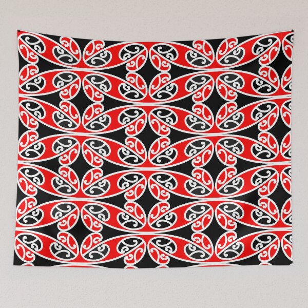 Item preview, Maori Traditional Pattern Hammehead Shark designed and sold by Kiwidom.