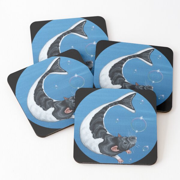 Item preview, Mermaid Rat with Bubbles designed and sold by WolfySilver.