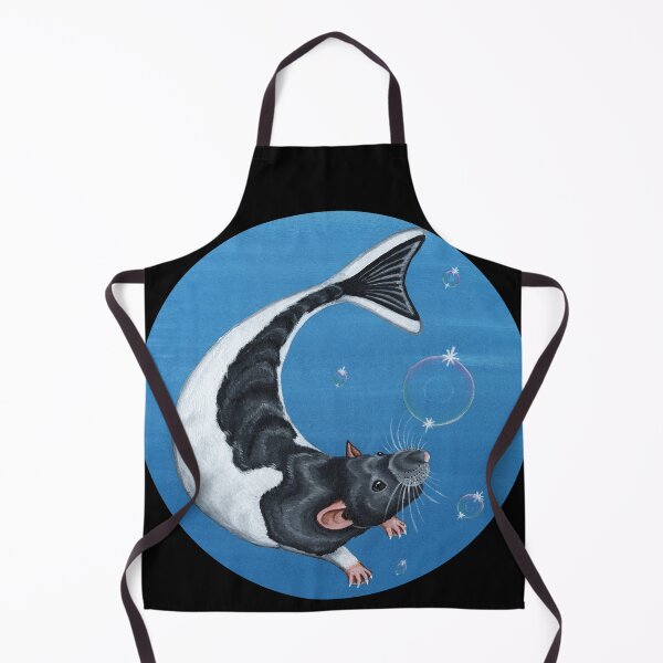 Item preview, Mermaid Rat with Bubbles designed and sold by WolfySilver.