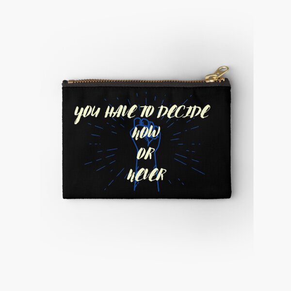 Item preview, Motivational T-Shirt - You Have to Decide -Now or Never designed and sold by Gamerer.